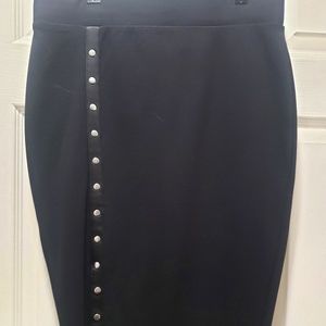 Snap Pencil Skirt
